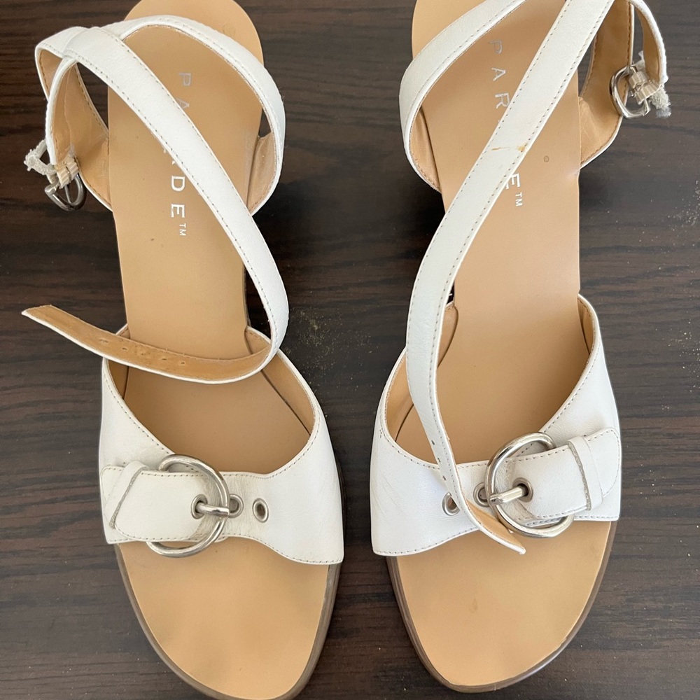 Women's White Sandals